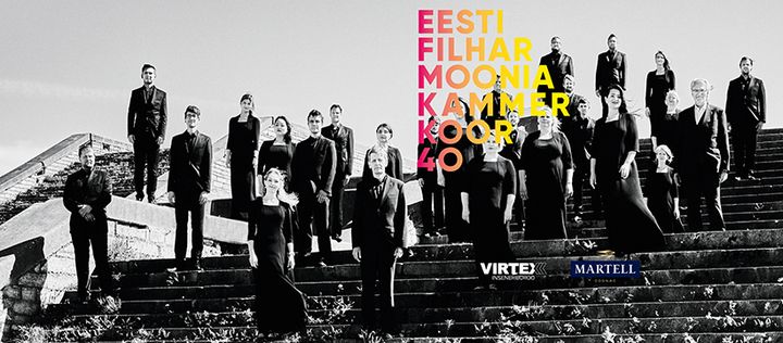Eesti Filharmoonia Kammerkoor / Estonian Philharmonic Chamber Choir toetajana Virtex OÜ soovib palju õnne 40.juubeli puhul. Sünnipäeva