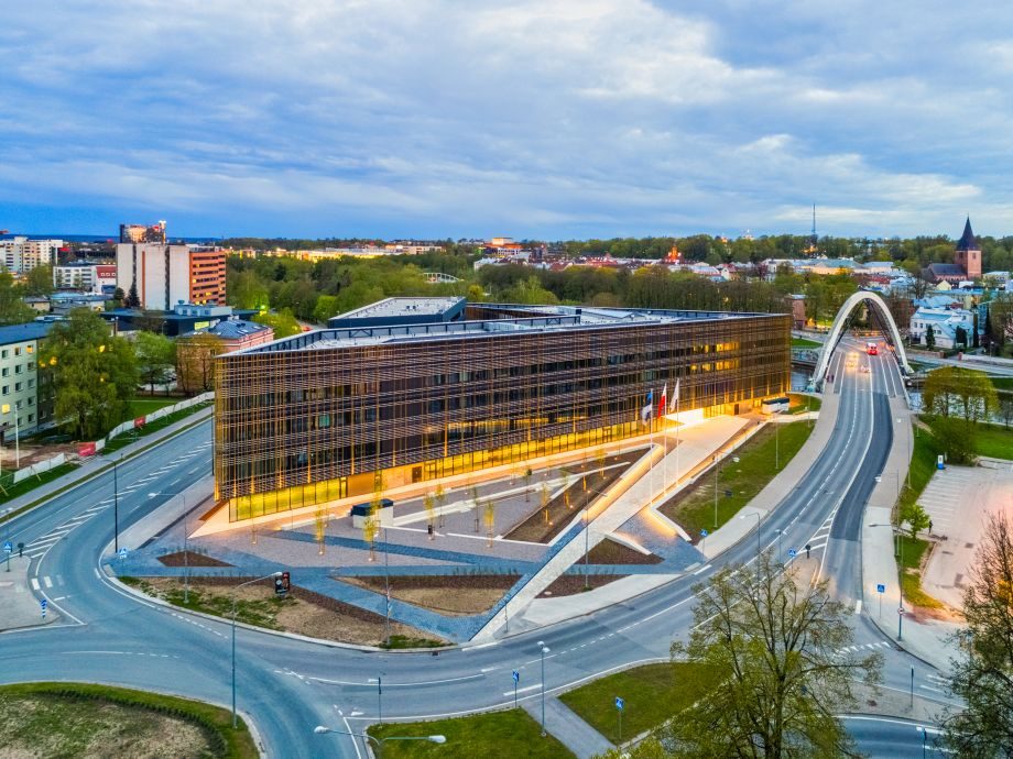 Tartu Delta keskus — kütte, ventilatsiooni, jahutuse ja veevarustuse projekteerimine